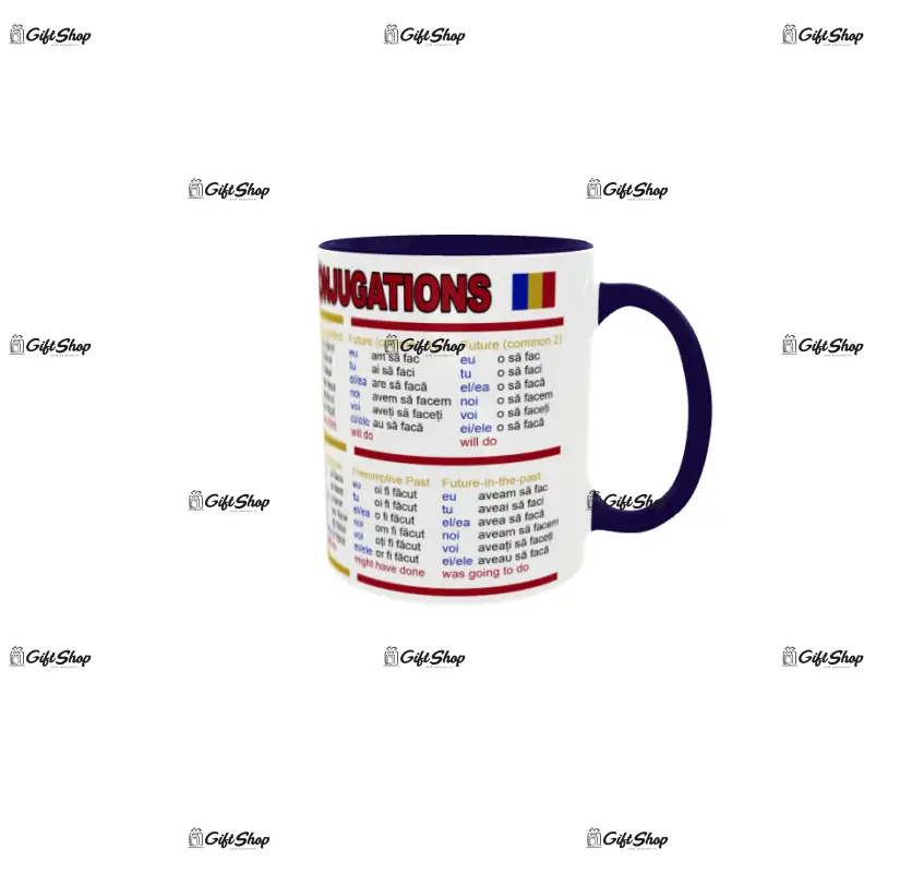 Romanian verb conjugation, cana ceramica, 330ml, model cgs1731